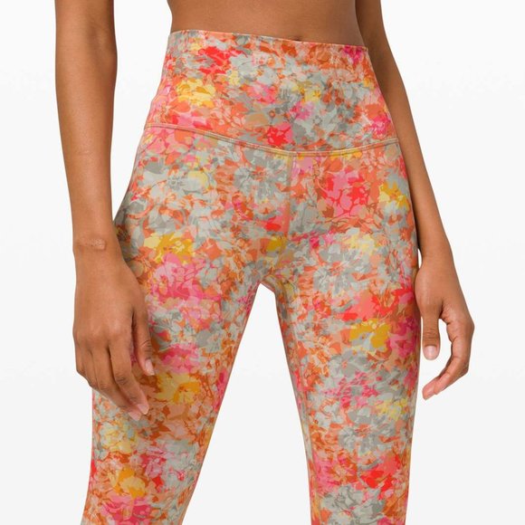 NWOT Lululemon Align High-Rise Pant Leggings 28" - Inflorescence Multi -8 - Picture 4 of 6